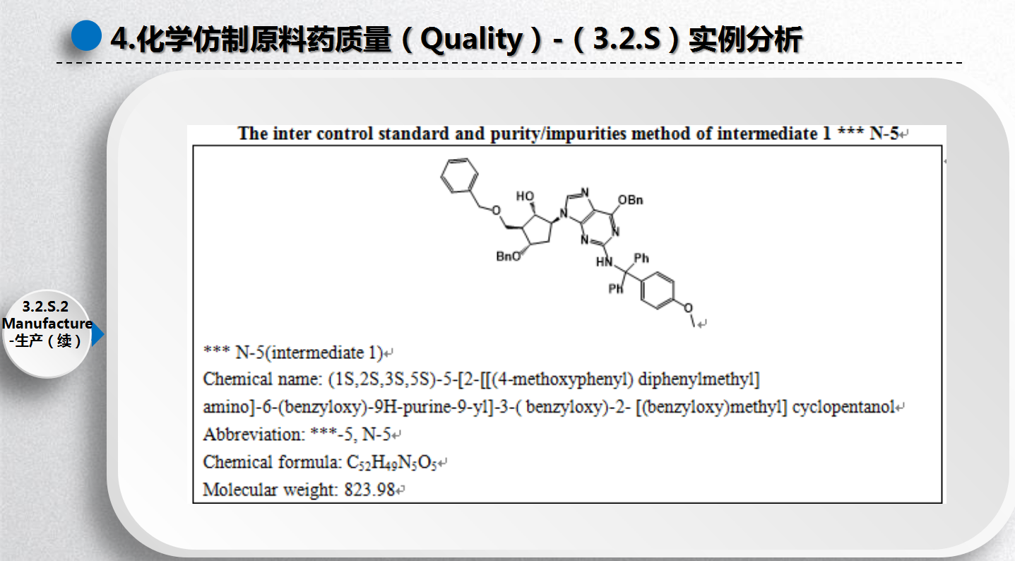 【干货】化学仿制原料药dmf编写及实例分析